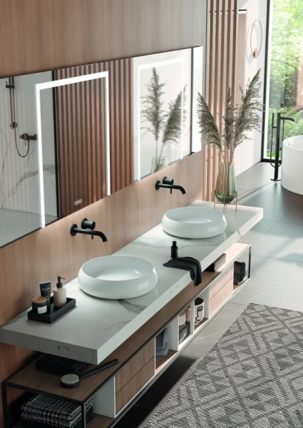 Смеситель для раковины Kludi Bozz белый матовый - фото 3