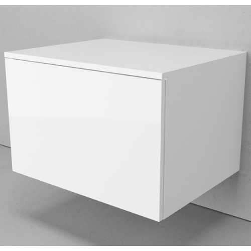 Тумба подвесная Velvex Unit tpUNI.60.H40.Y.VY-2 60 см с ящиком, современные, hi-tech - фото 4