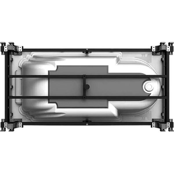 Акриловая ванна Fra Grande Анабель 4-01-4-0-1-420, 170 x 85 см, рама-подставка на декоративных ножках, комплект панелей, подголовник, бронза, приставные, встраиваемые - фото 6