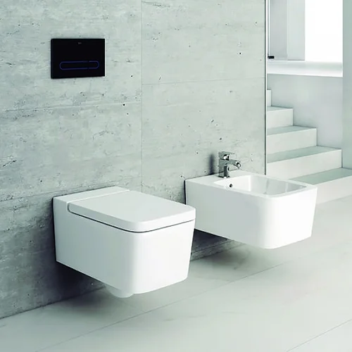 Унитаз подвесной Roca Inspira Square 346537000 безободковый - фото 2