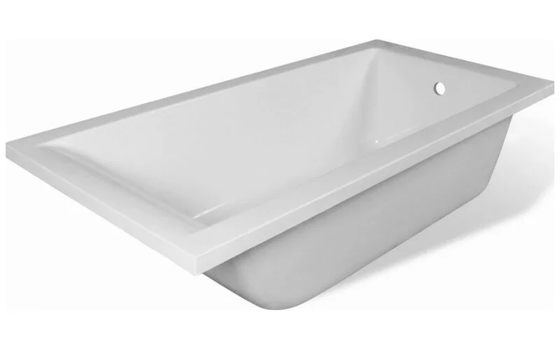Ванна из искусственного мрамора Aquanet Bright Stone Slim AQ-00351315, 170 x 70 см, цвет белый - фото 3