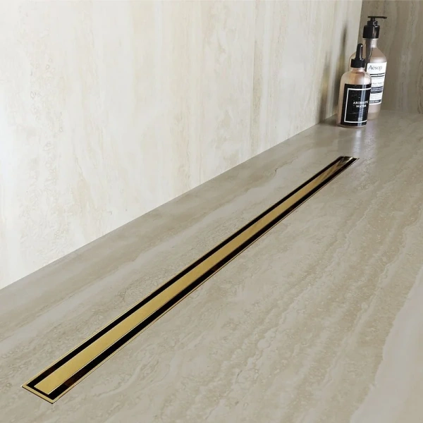 Душевой трап RGW SDR-54Gb 40 см золото Brush, стандартные - фото 5