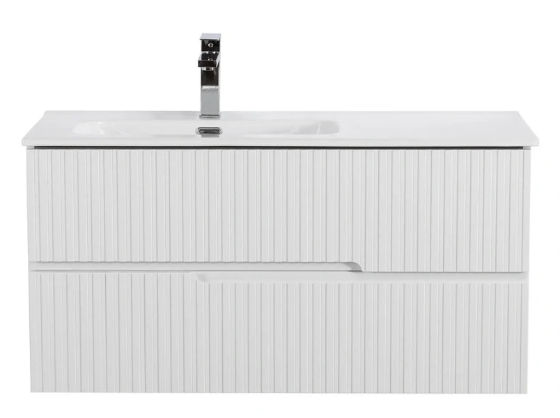 Тумба под раковину подвесная Cezares Duet 100 см правосторонняя