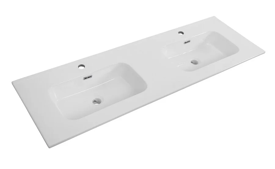 Тумба под раковину подвесная Cezares Eco 140 см Bianco Lucido