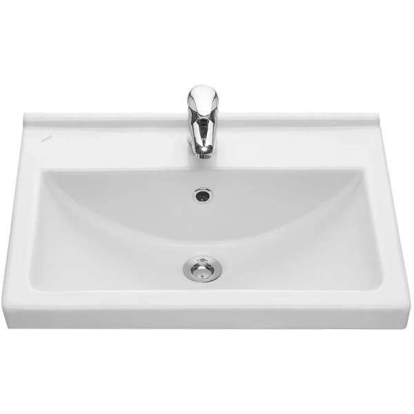 Раковина Santeri Визит 55 см с переливом - фото 1