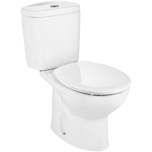 Унитаз компакт Roca Victoria 34239U000 косой выпуск - фото 1