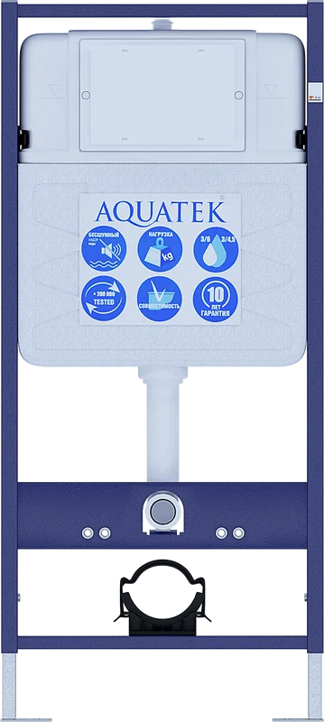 Унитаз с инсталляцией Акватек Либра New с тонким сиденьем index_2 - фото 7