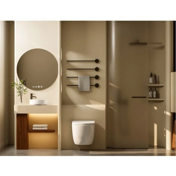 Унитаз с инсталляцией Abber Bequem кнопка золото матовое, с инсталляцией index_1 - фото 5