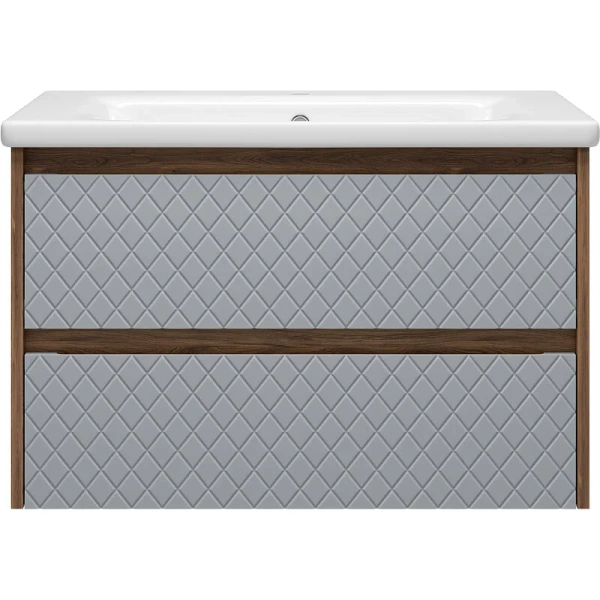 Тумба под раковину подвесная Brevita Chester 80 см пристенная - фото 3