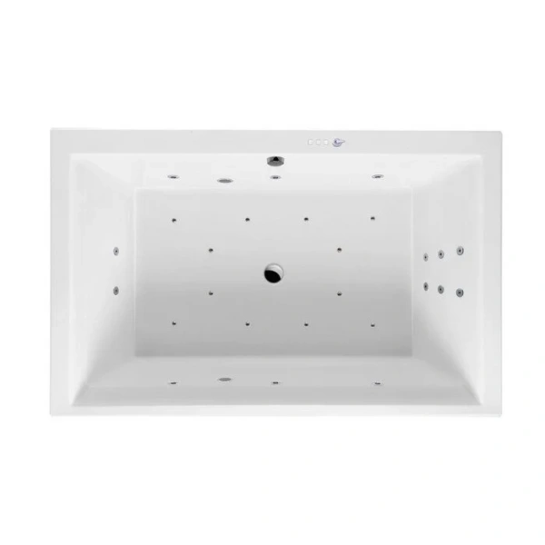 Ванна гидромассажная Excellent Crown Lux Ultra 190 x 120 см, белый/хром, WAEX.CRO19.ULTRA.CR - фото 1