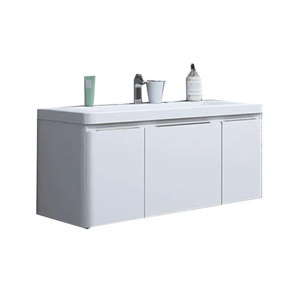 Тумба под раковину подвесная Акватон Шерилл 105 см белая - фото 1