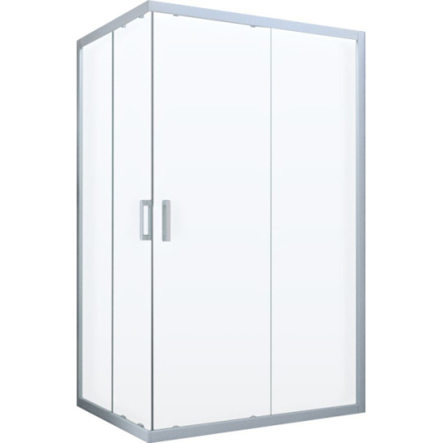 Душевой уголок стекло прозрачное Vegas-glass ZA-F 110х90 01 - фото 1