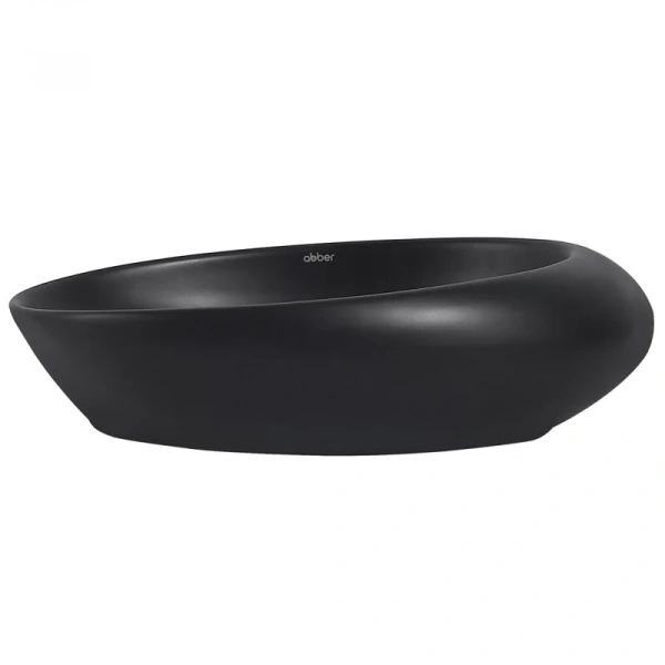 Раковина Abber Bequem 49 см черная матовая, накладные (на столешницу), пристенные - фото 3