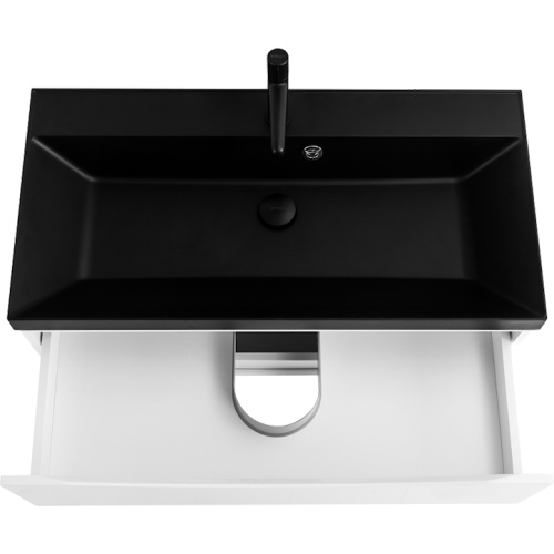 Тумба под раковину подвесная BelBagno Marino 90 см bianco opaco, белая - фото 7