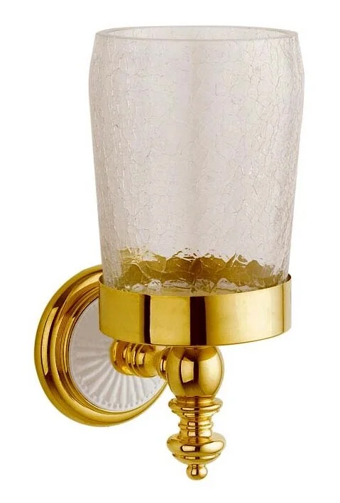 Стакан для ванной Boheme Palazzo 101 со стеклом кракелюр