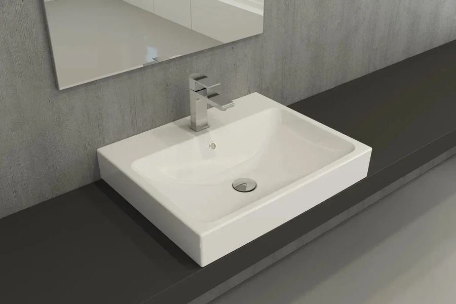 Раковина BERGES Strati 60 см белая - фото 3