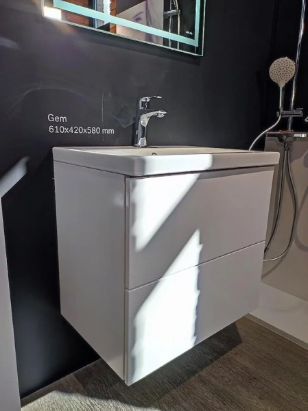 Раковина мебельная Am.Pm Gem 60 см керамическая index_4 - фото 9