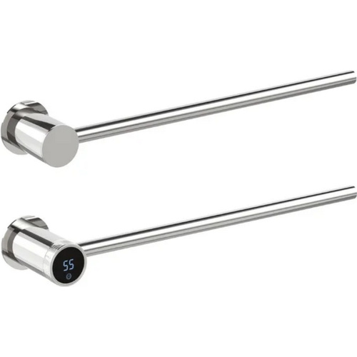 Полотенцесушитель электрический Boheme Stick 45x5 см базовый элемент, хром - фото 2