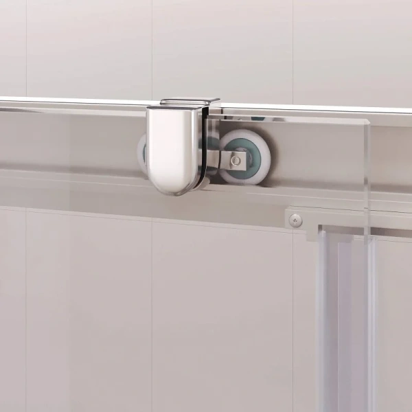 Душевая дверь в нишу RGW Passage PA-017 140 см профиль хром, стекло матовое, недорогие, в нишу, стеклянные - фото 5