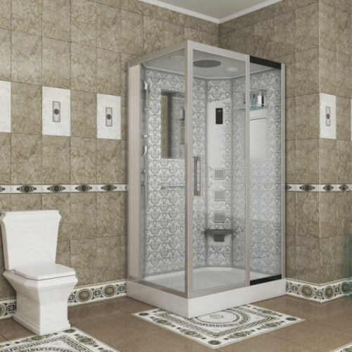 Душевая кабина Niagara Luxe 120х80 см правая, прямоугольные - фото 2