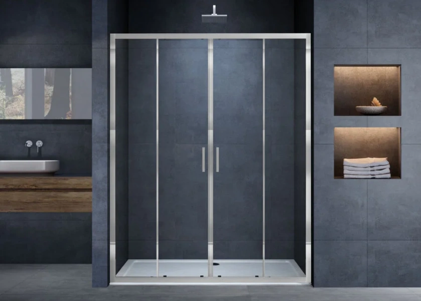Душевая дверь в нишу Vincea Alpha VDS-3AL2170 см профиль хром - фото 4