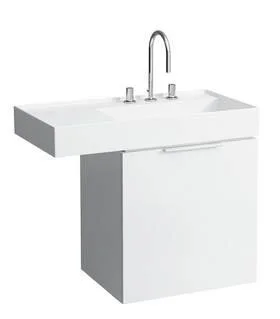 Раковина Laufen Kartell 90 см полка слева - фото 4