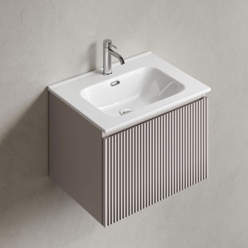 Тумба под раковину подвесная Sancos Snob R 1.0 60 см doha soft - фото 3