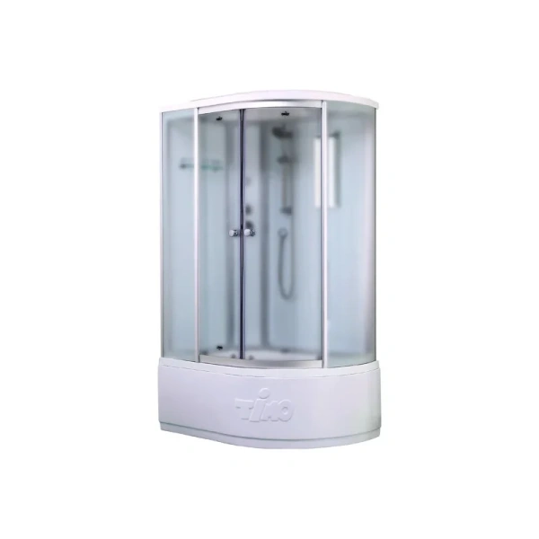 Душевая кабина Timo Standart 120x85 см левосторонняя профиль хром - фото 1