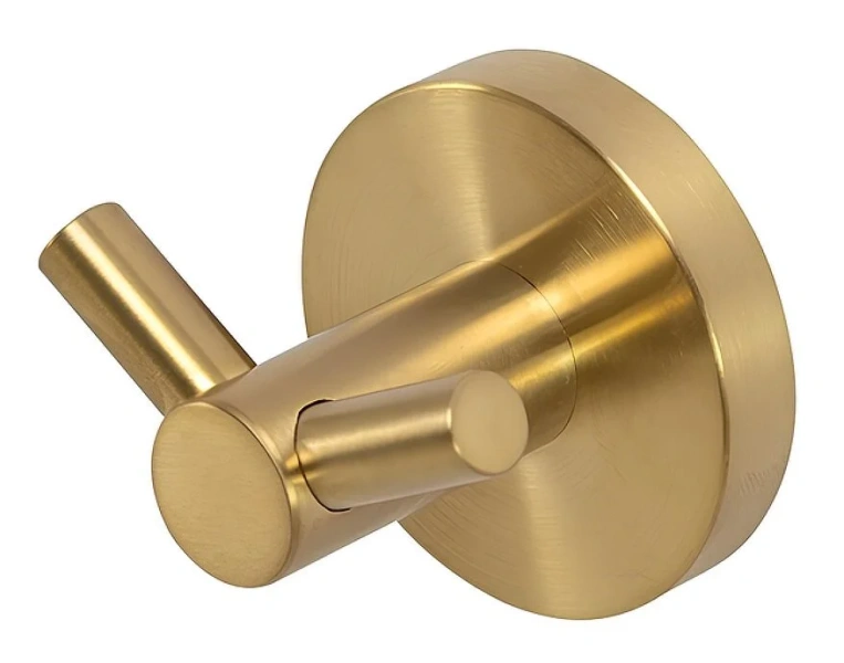 Крючок для ванной Cezares Relax брашированное золото - фото 1