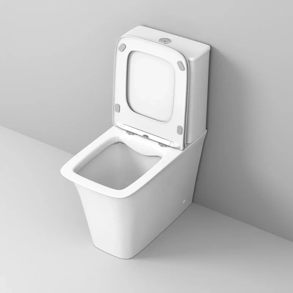 Унитаз компакт Grossman Galaxy белый, современные, hi-tech, прямоугольные - фото 5