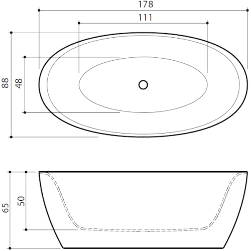 Схема, без гидромассажа, большие, глубокие - фото 6