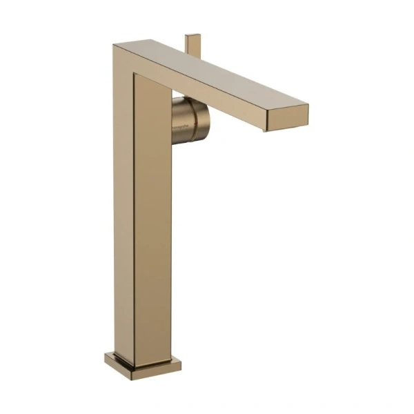 Смеситель для раковины Hansgrohe Tecturis E шлифованная бронза - фото 1