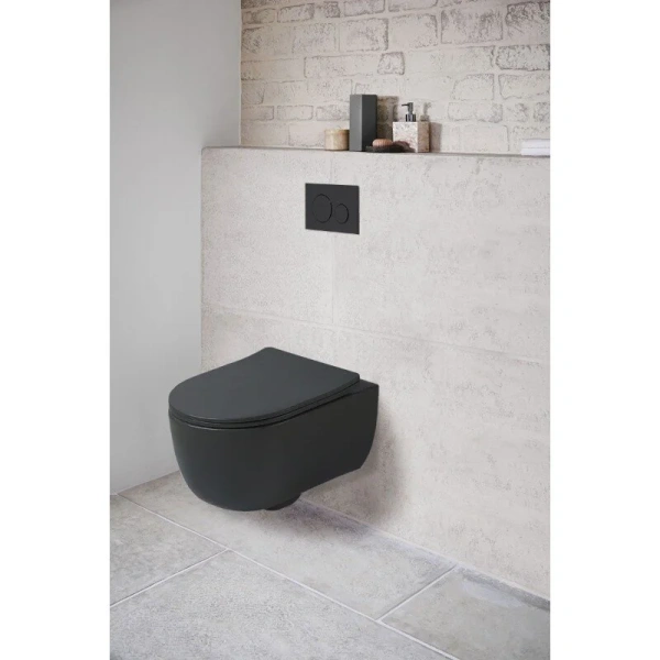 Унитаз подвесной Vincea Evo VT1-34SM с сиденьем микролифт - фото 3