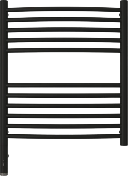 Полотенцесушитель электрический Сунержа Богема 3.0 50х60 см левый, черный матовый - фото 1