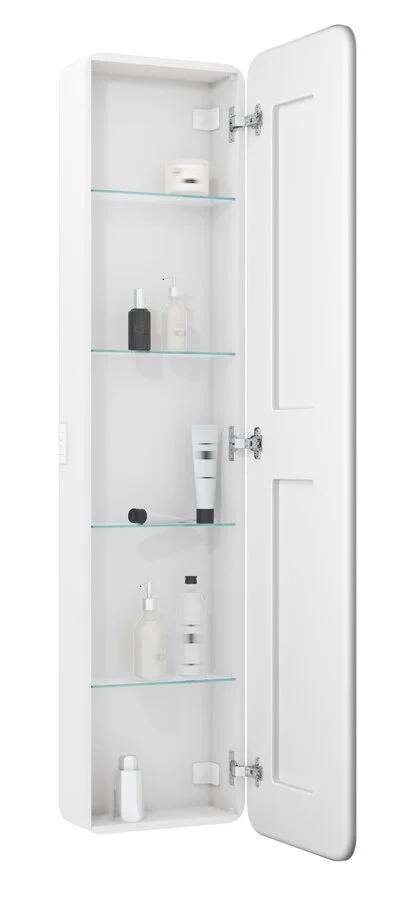 Шкаф-пенал подвесной Misty Лоренцо 40 см с розеткой, подвесные - фото 6