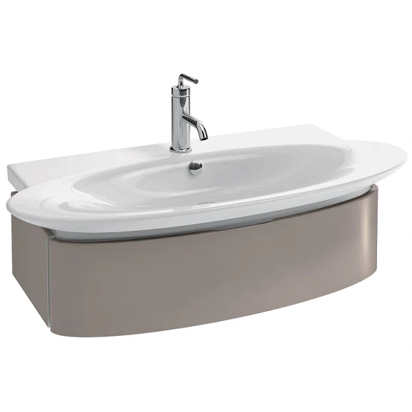 Раковина Jacob Delafon Presquile 100 см подвесная - фото 3