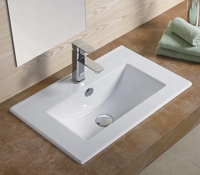 Раковина GID Integrado NYJ803-60 61 см белая - фото 3