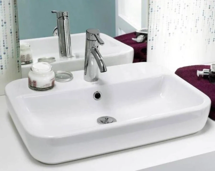 Раковина Cersanit CASPIA SQUARE UM-CAS60/1-S 59.5х42 см - фото 3