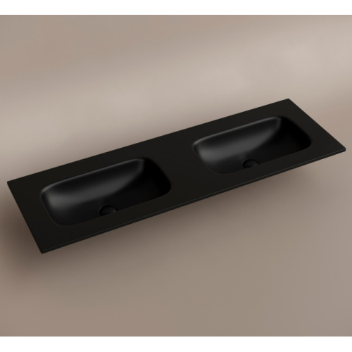 Раковина Ceramica Nova Grace 141 см черная матовая - фото 2