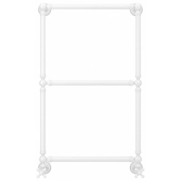 Полотенцесушитель водяной Сунержа Ренессанс 50х86 см белый, белыe - фото 3