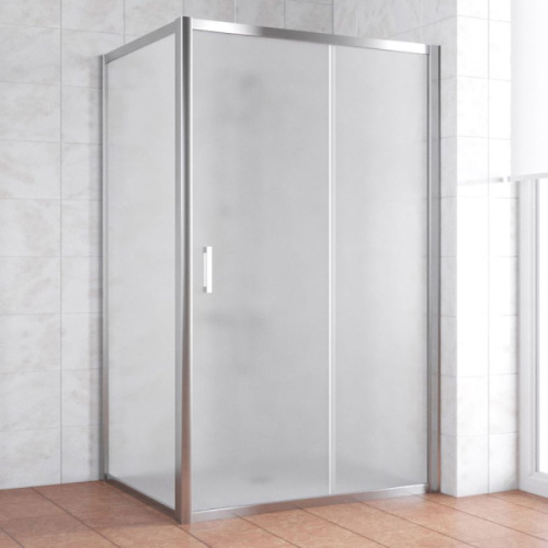 Душевой уголок стекло сатин Vegas-glass ZP+ZPV 120х90 10, прямоугольные - фото 2