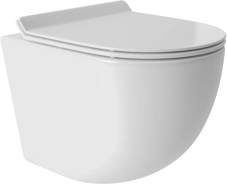 Унитаз с инсталляцией Aqueduto Ovo клавиша белая глянцевая, в наличии index_4 - фото 15