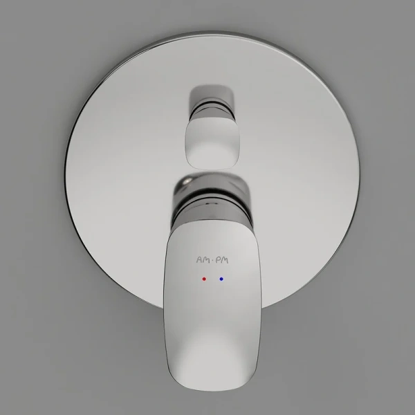 Смеситель для душа AM.PM Spirit 2.1 монтируемый в стену хром, современные, hi-tech - фото 3