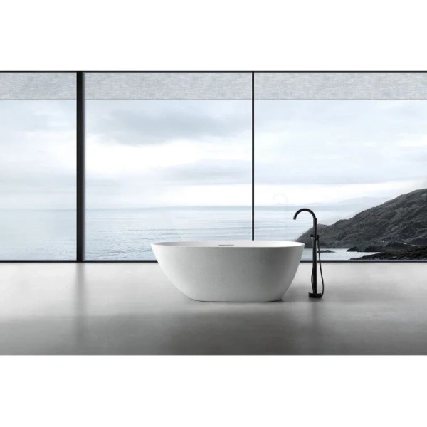 Ванна из искусственного камня Abber Dortmund AM9911 170x75 см овальная, современныe, hi-tech - фото 3