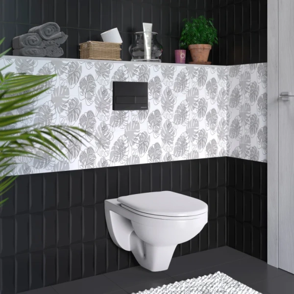 Унитаз подвесной Berges Gamma сиденье дюропласт - фото 2