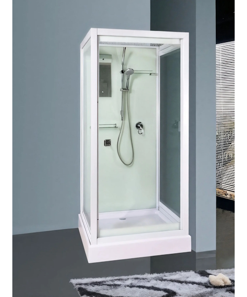 Душевая кабина River Moero 70x73 см стекло прозрачное - фото 4