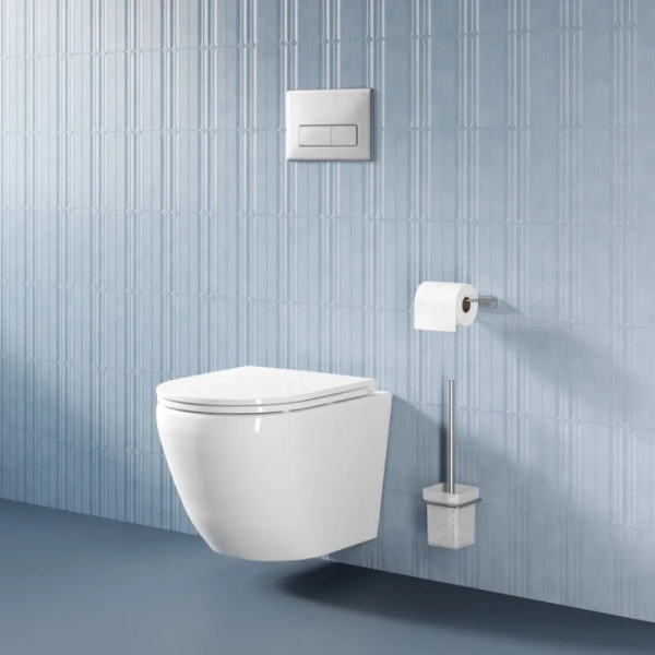 Клавиша смыва IDDIS Profix Air хром матовый - фото 3