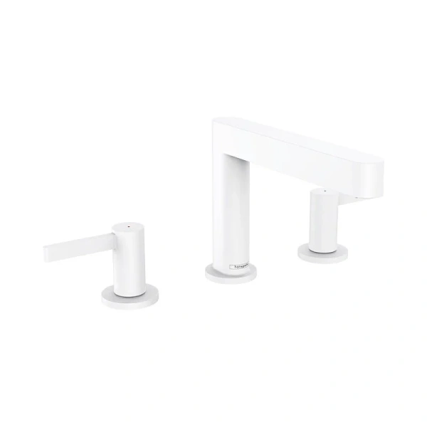 Смеситель для раковины Hansgrohe Finoris белый матовый - фото 1