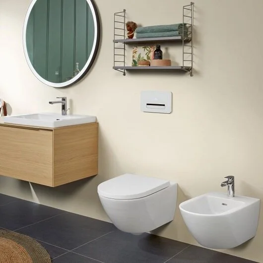 Биде подвесное Villeroy & Boch Subway 3.0 альпийский белый - фото 3