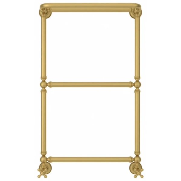 Полотенцесушитель водяной Сунержа Ренессанс 50х86 см матовое золото - фото 3
